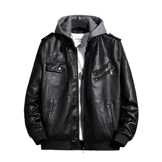 Plus Size European And American Fur Coat Teen Coat Men