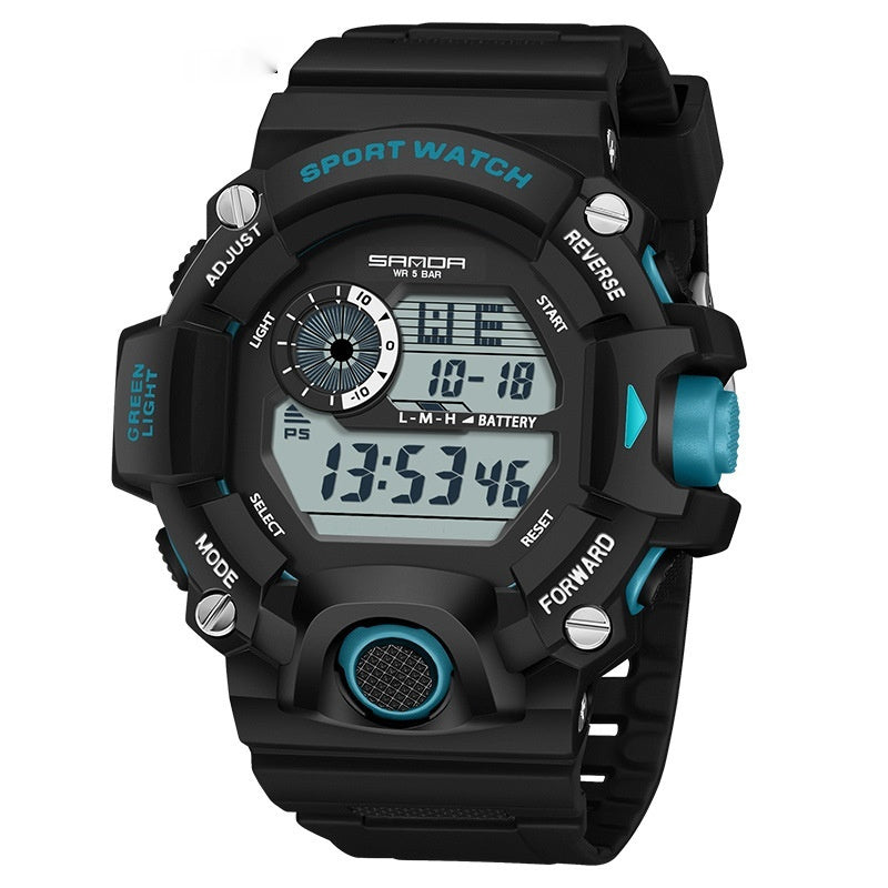 Fashionable Teen Watch Multi-functional Sports Waterproof