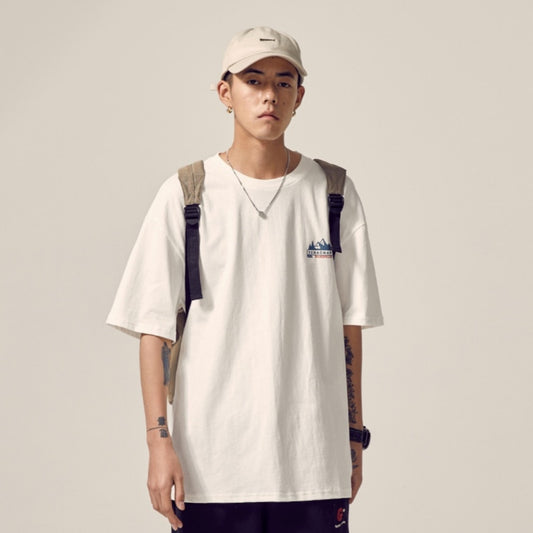 Plus Size Short-sleeved T-shirt Men's Summer New Loose Teen