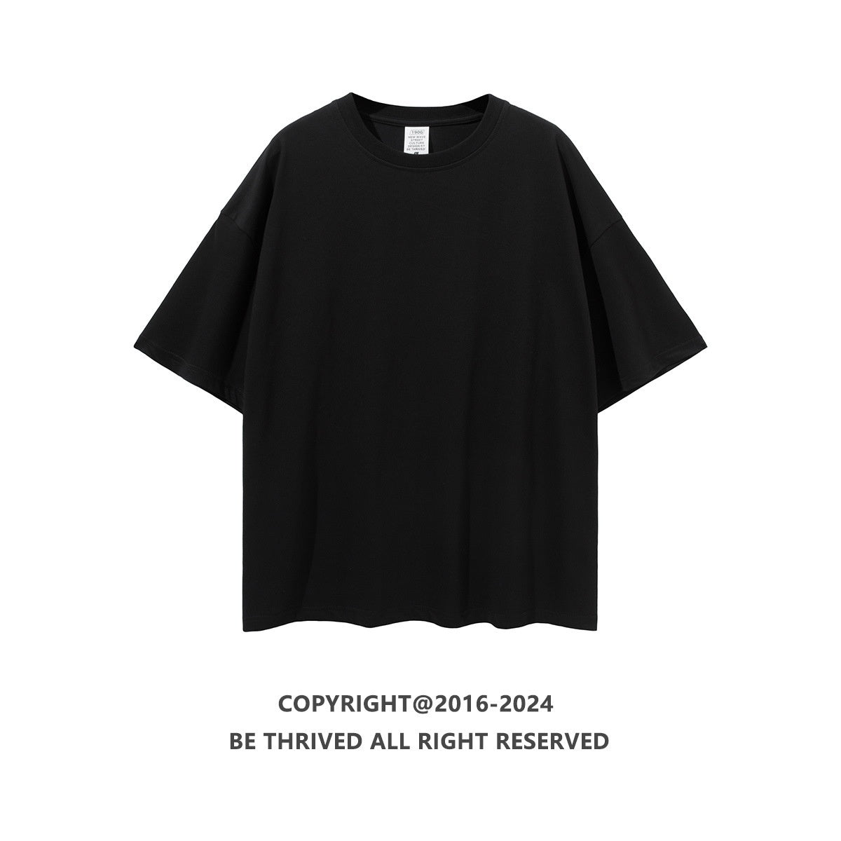 Loose Teen Solid Color Cotton Short Sleeve