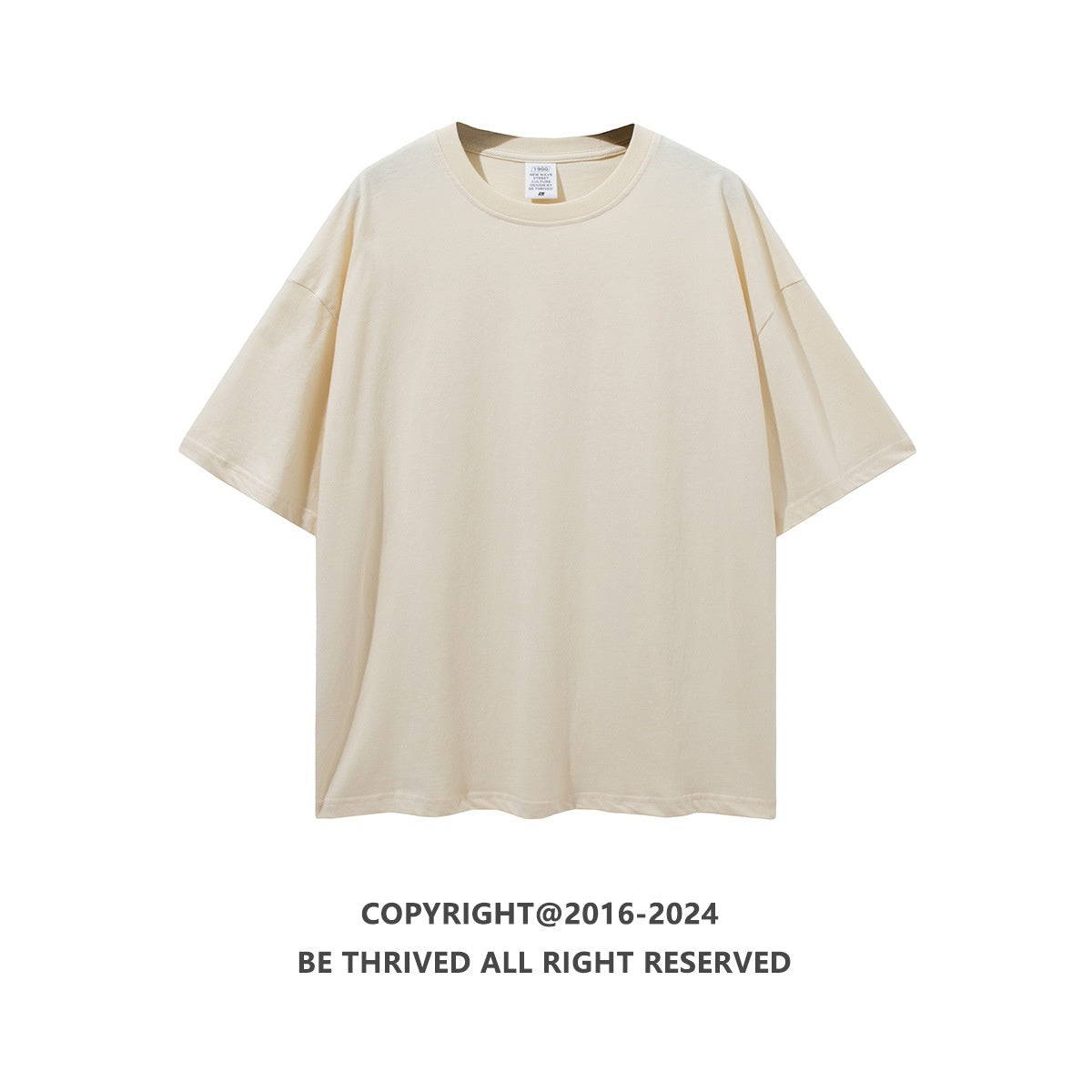 Loose Teen Solid Color Cotton Short Sleeve