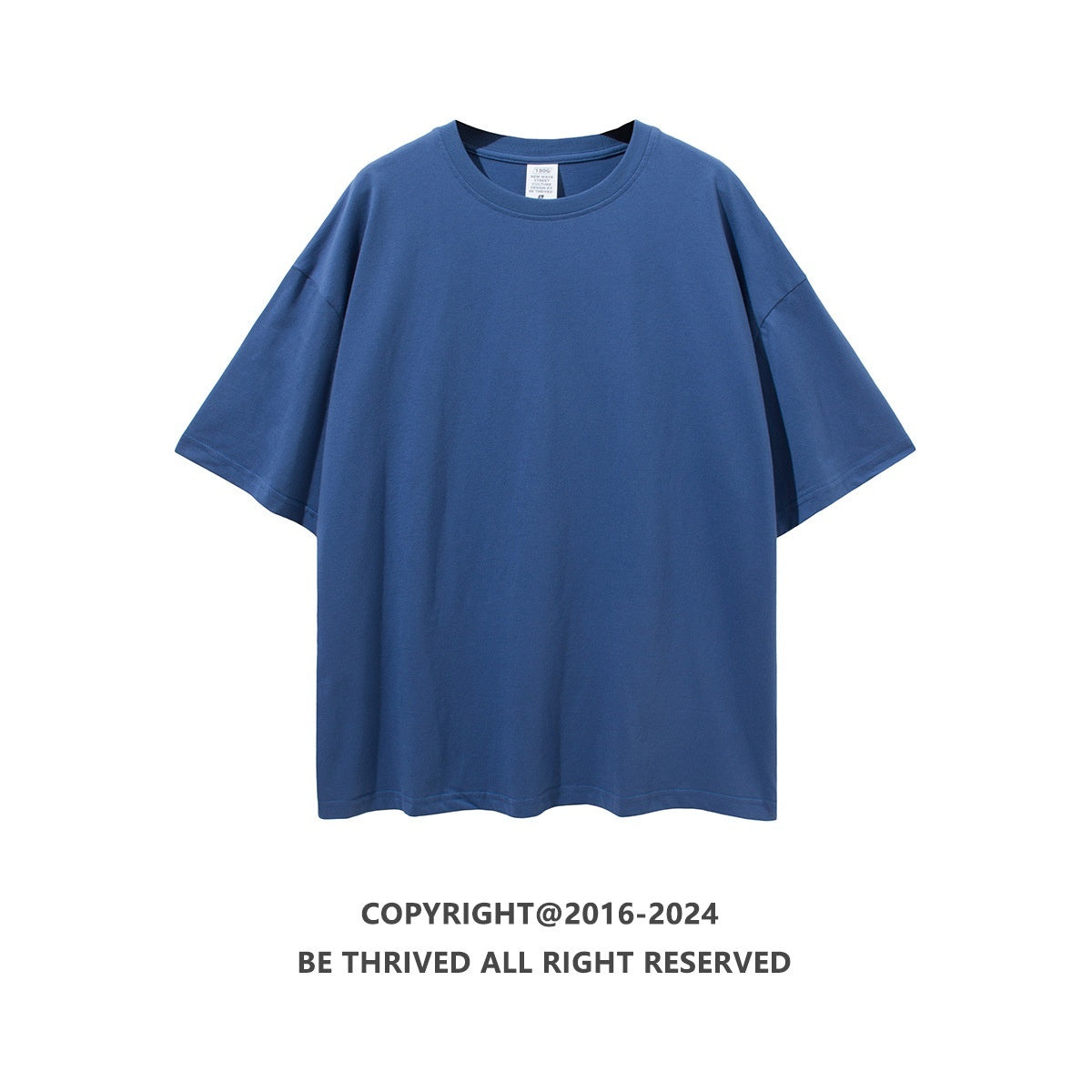 Loose Teen Solid Color Cotton Short Sleeve