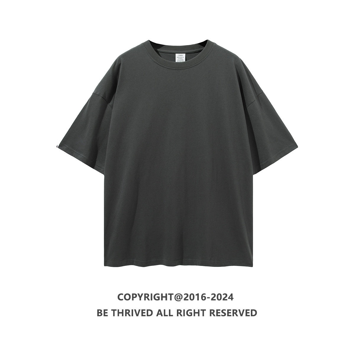 Loose Teen Solid Color Cotton Short Sleeve