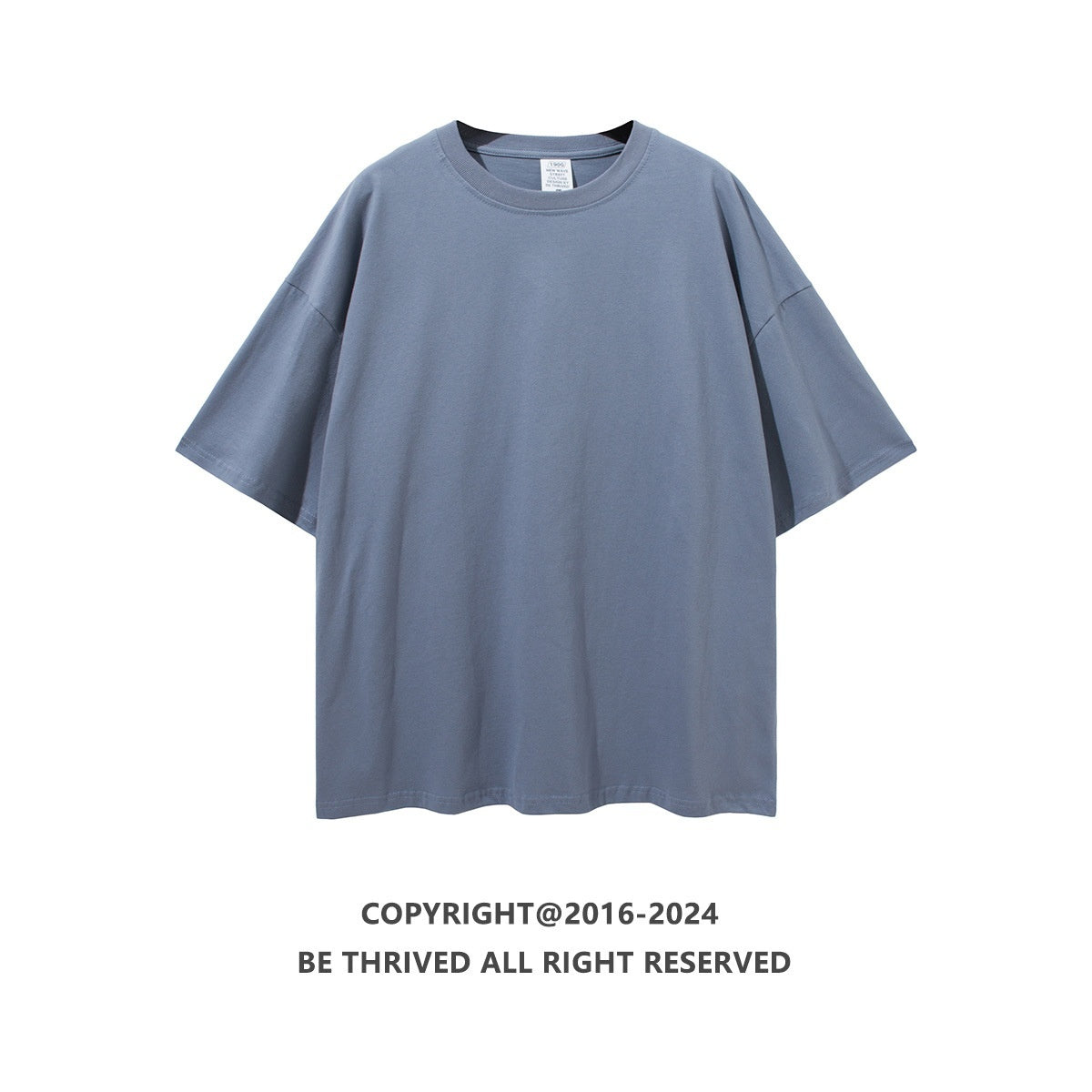 Loose Teen Solid Color Cotton Short Sleeve